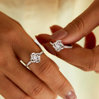 To My Beautiful Daughter - Forever Love Knot Ring