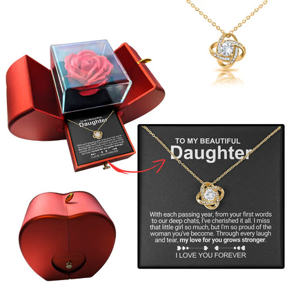 Forever Rose -Apple Box To My Daughter