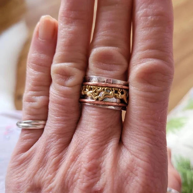 Horse Spinner Ring