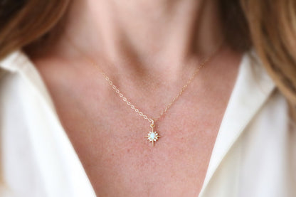 The perfect Christmas gift - opal necklace