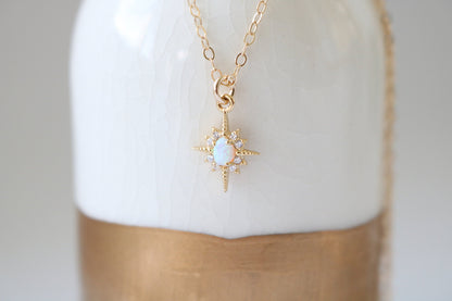 The perfect Christmas gift - opal necklace