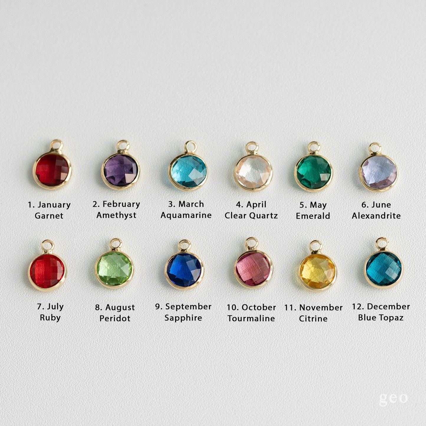 Personalized Birth Flower & Birthston Bar Pendant Name Necklace