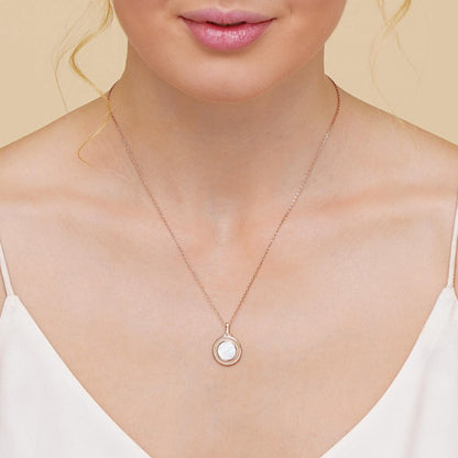 🎁GIFT FOR HER-Natural Mother Of Pearl Shell Necklace🐚