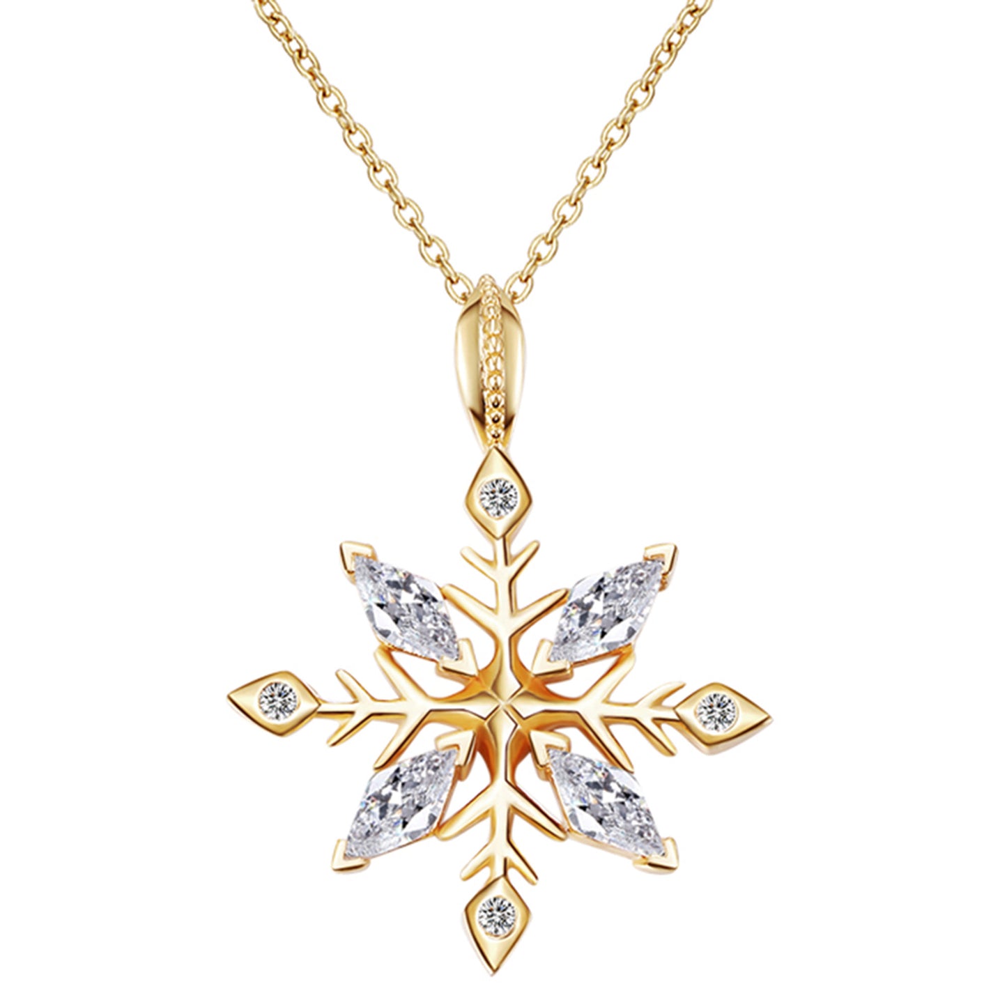 🎄CHRISTMAS PRE SALE 80% OFF❄Gold Snowflake Necklace