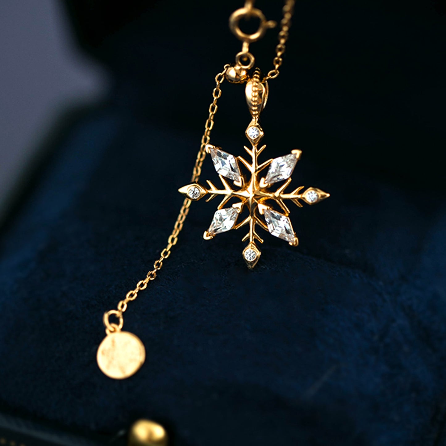 🎄CHRISTMAS PRE SALE 80% OFF❄Gold Snowflake Necklace