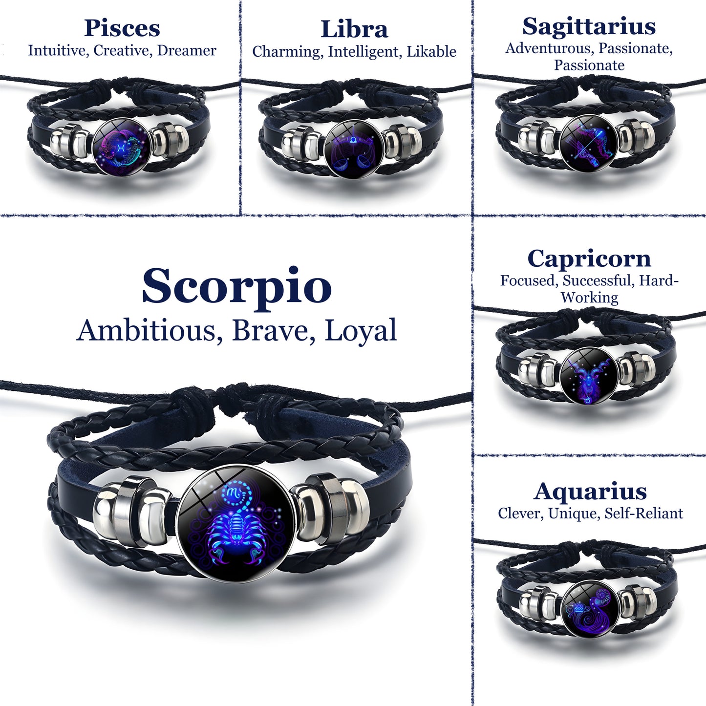 Zodiac Sign Spirit Bracelet