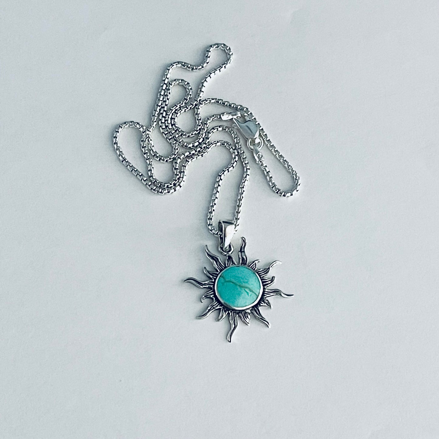 Turquoise Sun Necklace