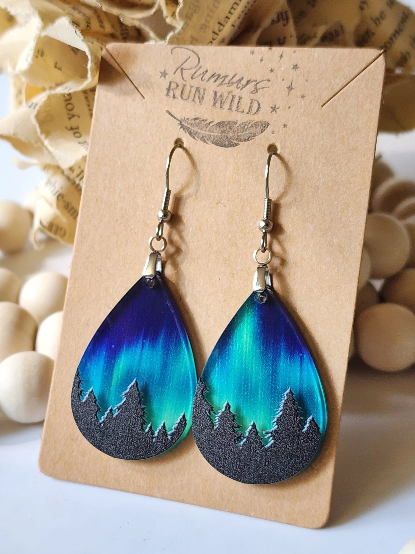 💫Aurora Borealis Earrings/EARRINGS FOR NATURE LOVERS