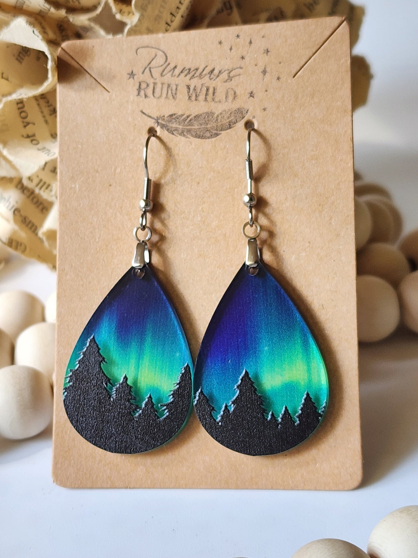 💫Aurora Borealis Earrings/EARRINGS FOR NATURE LOVERS