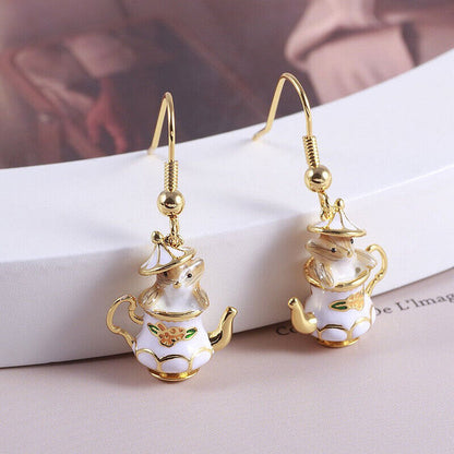 Mouse In My Teapot Earrings Set