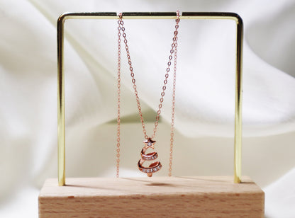 🎄CHRISTMAS HOT SALE❄Spinning Christmas Tree Necklace
