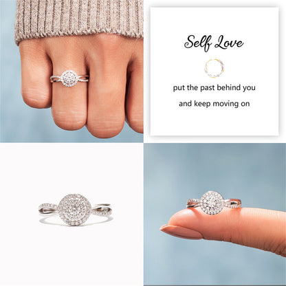 ❤️Self Love Ring-"Put the past behind you and keep moving on"🏃‍♀️