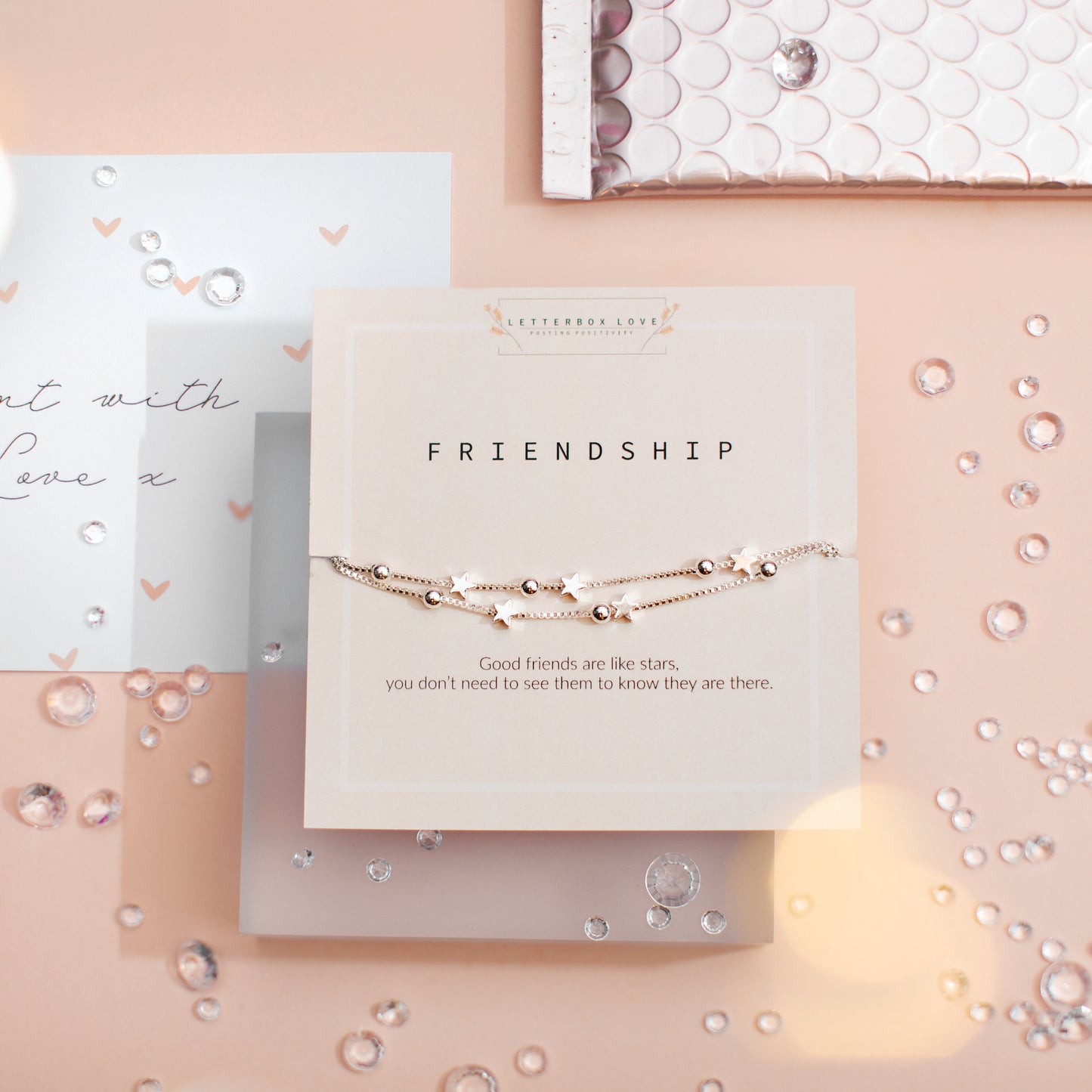 🌟 HOT SALE 🔥-Silver Star Friendship Bracelet⭐| Perfect Gift