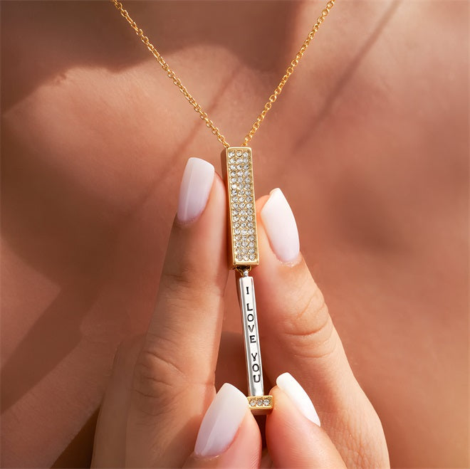 Secret Message “I Love You” Necklace