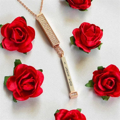 Secret Message “I Love You” Necklace