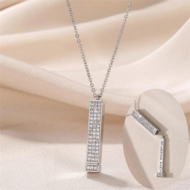 Secret Message “I Love You” Necklace
