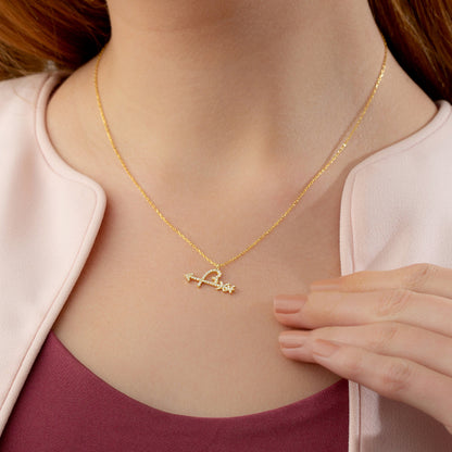🎁CHRISTMAS PRE SALE 80% OFF🎄 Diamond Arrow and Heart Necklace💘
