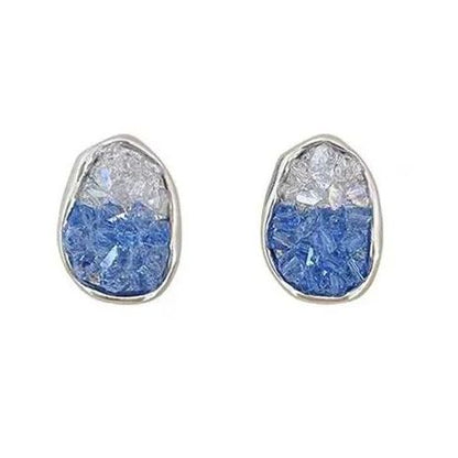 Crystal Color Changing Irregular Earrings