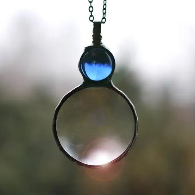 🌊Summer Hot Sale✨ Nostalgic Loupe Necklace | Perfect Gift🎁