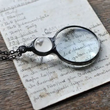 🌊Summer Hot Sale✨ Nostalgic Loupe Necklace | Perfect Gift🎁