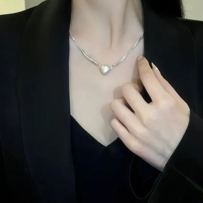 💖Heart Magnetic Buckle Necklace