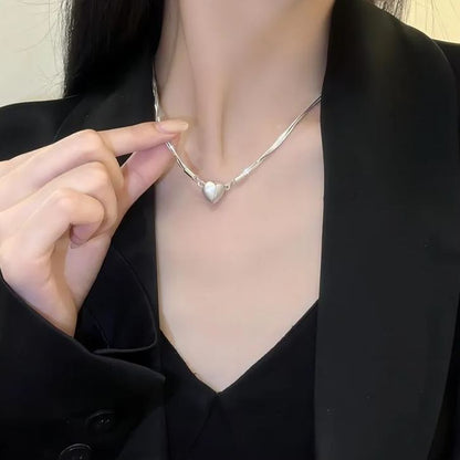 💖Heart Magnetic Buckle Necklace