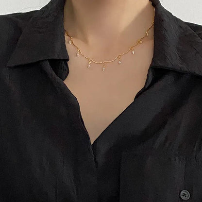 💧Wave Drop Necklace
