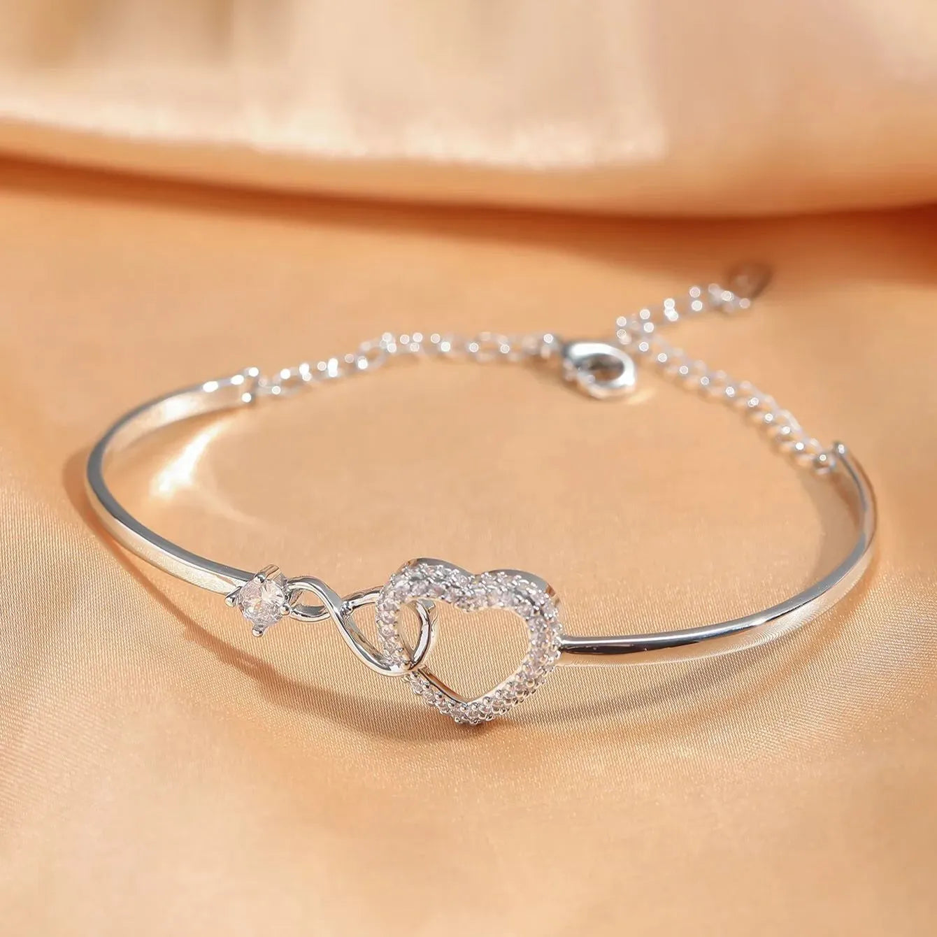 For Love - I Love You Until Infinity Runs Out Bracelet