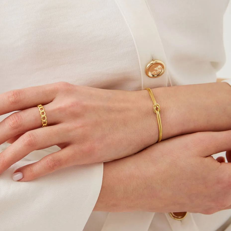 For Daughter -We Are Forever Linked Together Infinity Knot Bracelet