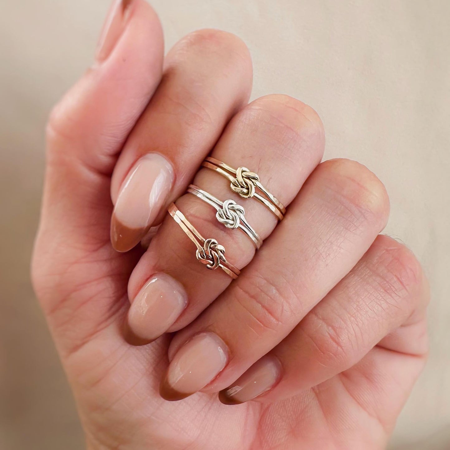 Double Strength Infinity Knot Ring