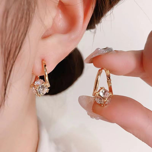 🎄CHRISTMAS HOT SALE❄-Diamond ball earrings