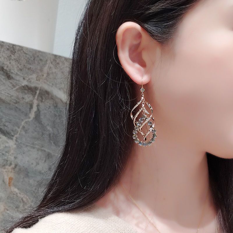 💐 Mother's Day Pre-Sale 💝- Lrregular Geometric Spiral Earrings