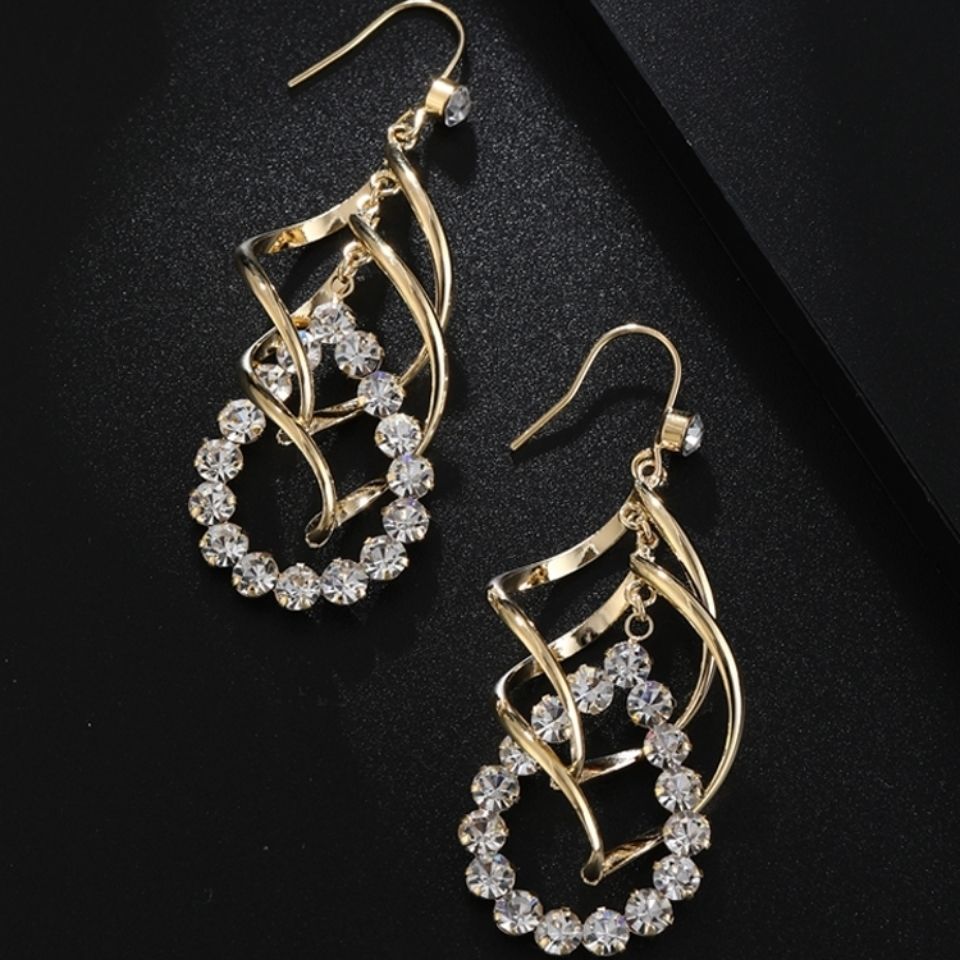 💐 Mother's Day Pre-Sale 💝- Lrregular Geometric Spiral Earrings