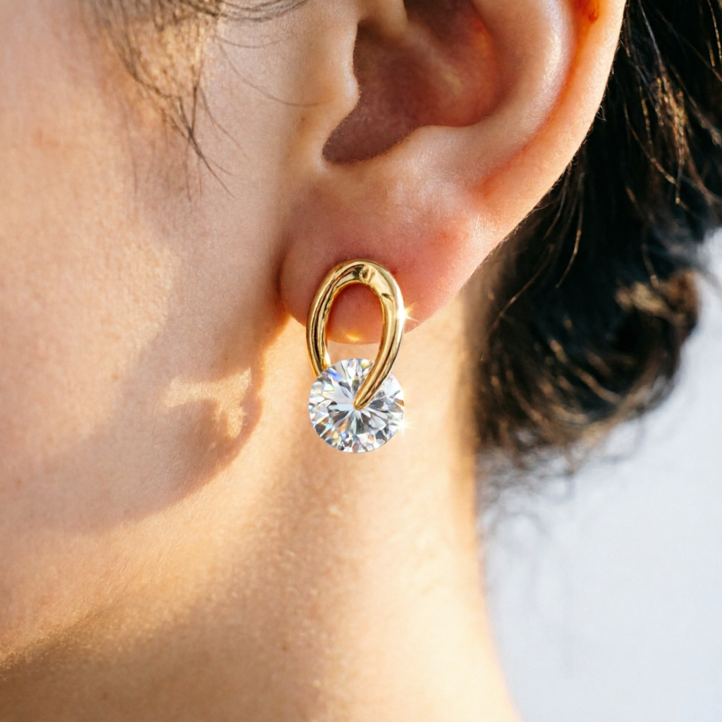 Hot Sale🎁Minimalist Zircon Stud Earrings