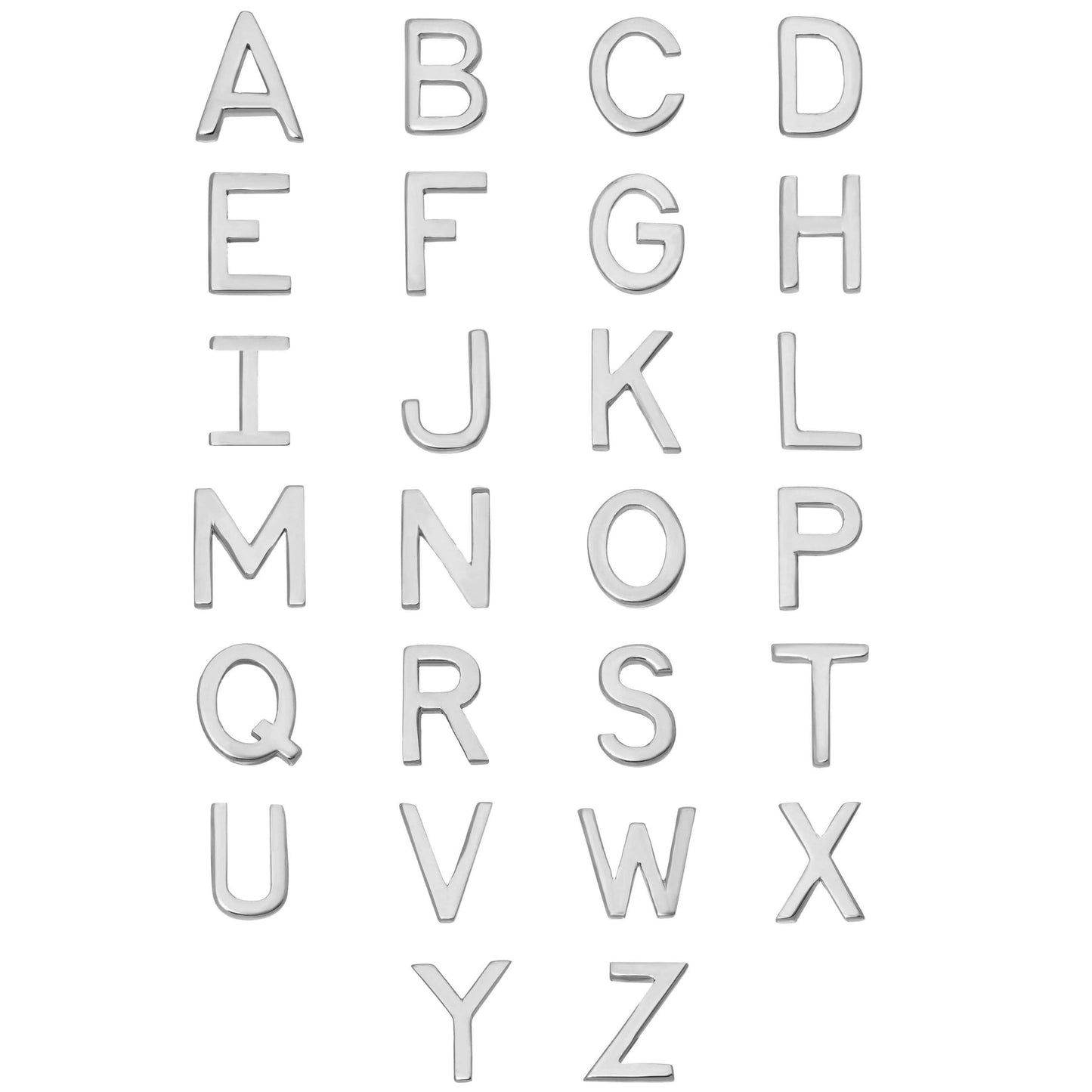 Custom Sideway Initial Necklace