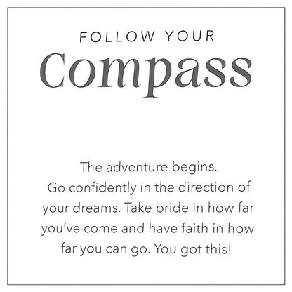 🎓️Graduation Gift🎁-Follow Your Compass Necklace