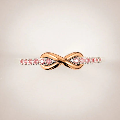 To My Granddaughter "Forever Linked Together"  Ring