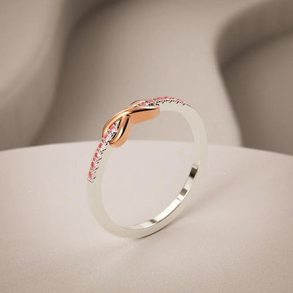 To My Granddaughter "Forever Linked Together"  Ring